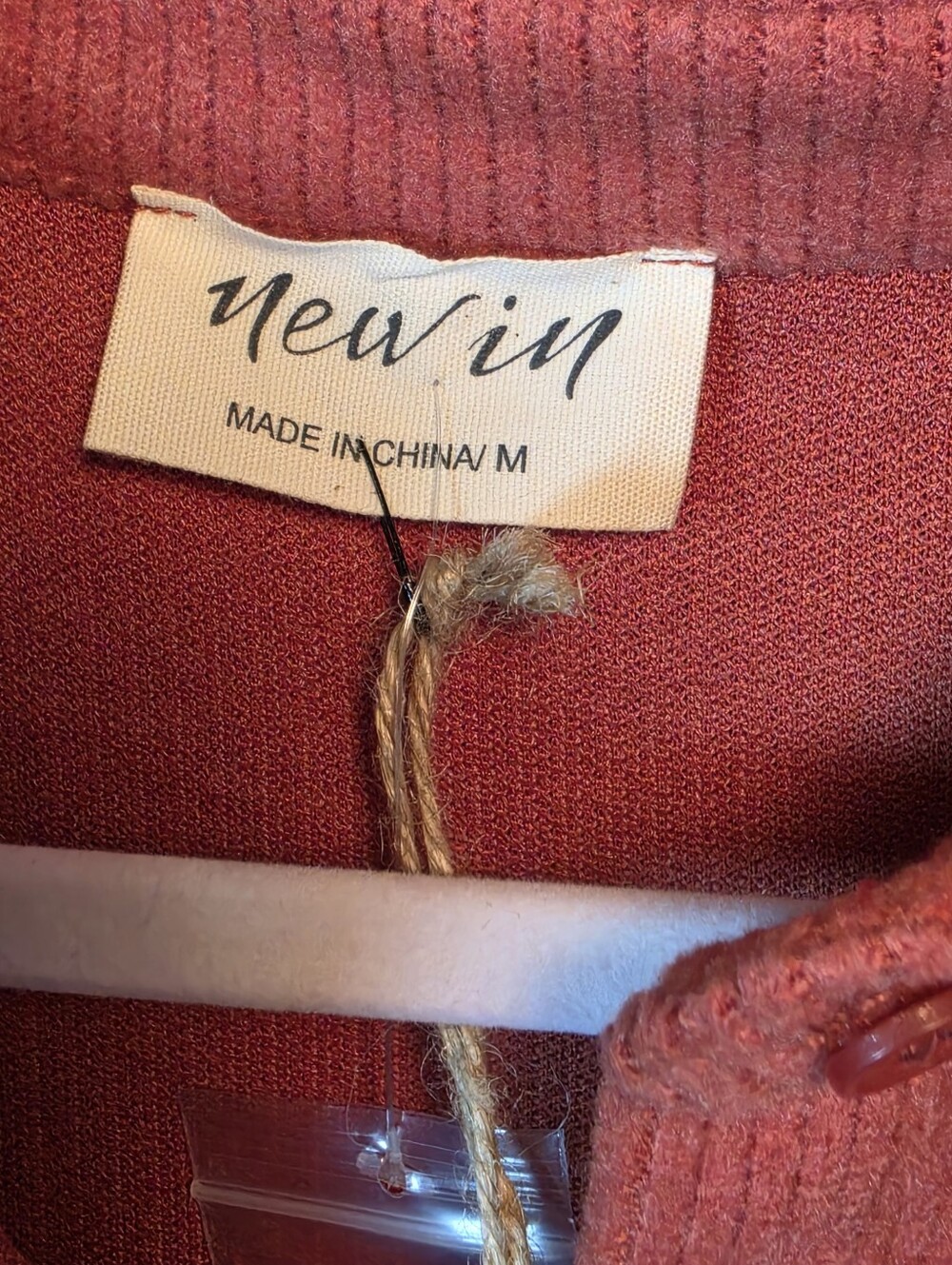 New In Brushed Ribbed Knit Shacket - Picture 6 of 9